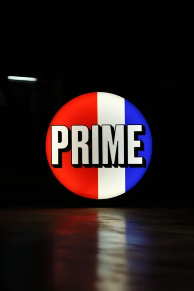 Prime Energy Drink Tasarımlı Dekoratif Aydınlatma ürün görseli 1