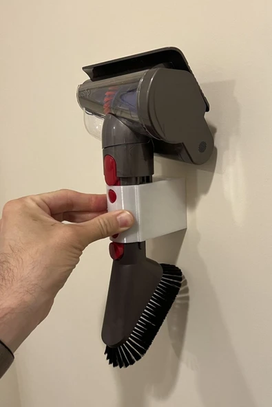 Dyson Çift Aksesuar Tutucu / Duvar Montajı (V7, V8, V10, V11, V15 Uyumlu) ürün görseli 1