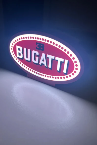 Bugatti Dekoratif Aydınlatma LED Gece Lambası - Resim 2