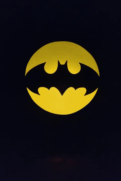 Batman Logolu Gece Lambası - Resim 2