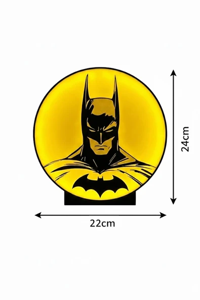 Batman Tasarımlı Dekoratif LED Aydınlatma - Resim 4