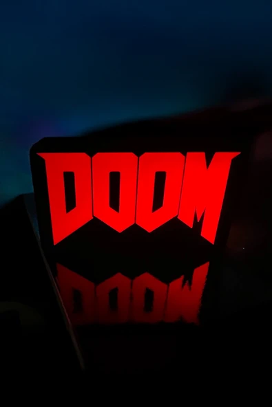 Doom Tasarımlı Dekoratif Aydınlatma - Resim 2