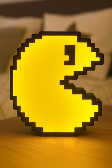 Pac-Man Tasarımlı Dekoratif Aydınlatma - Resim 2