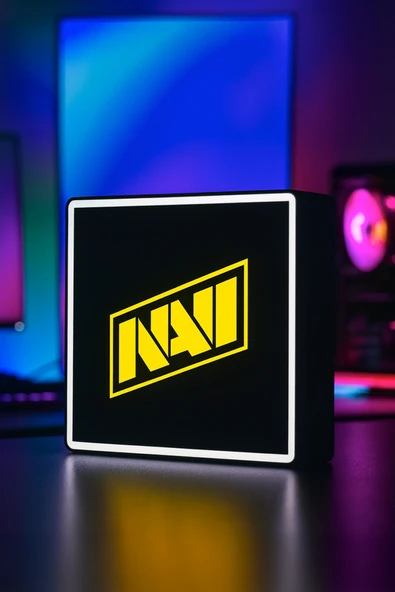 NAVI CS:GO CS2 Tasarımlı Gece Lambası Dekoratif Aydınlatma ürün görseli 1