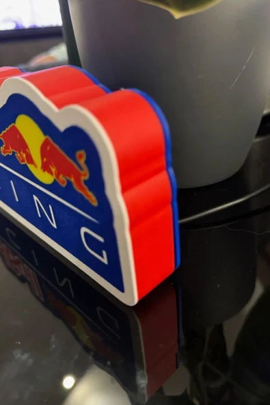 Red Bull Racing Dekoratif Gece Lambası - Resim 3