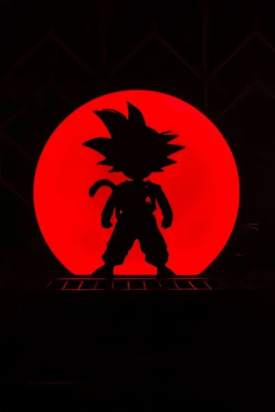 Songoku Tasarımlı Gece Lambası ürün görseli 1