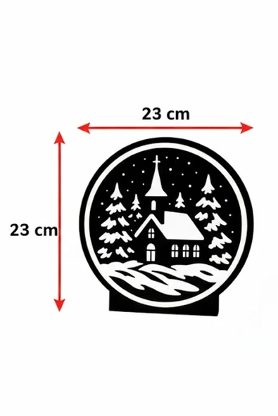 Noel Tasarımlı Dekoratif Aydınlatma - Resim 4
