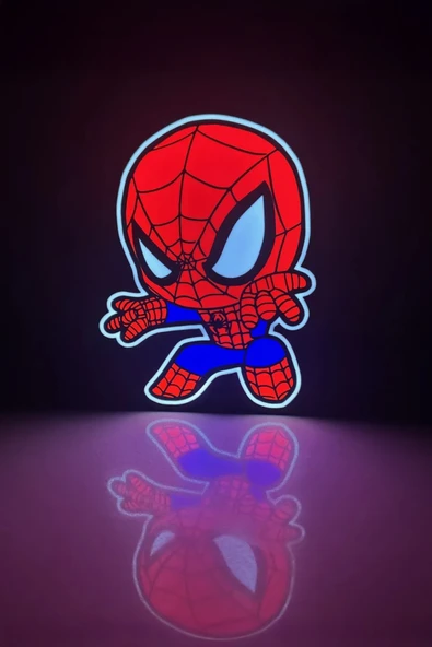 Spider-Man Temalı Dekoratif LED Aydınlatma ürün görseli 1