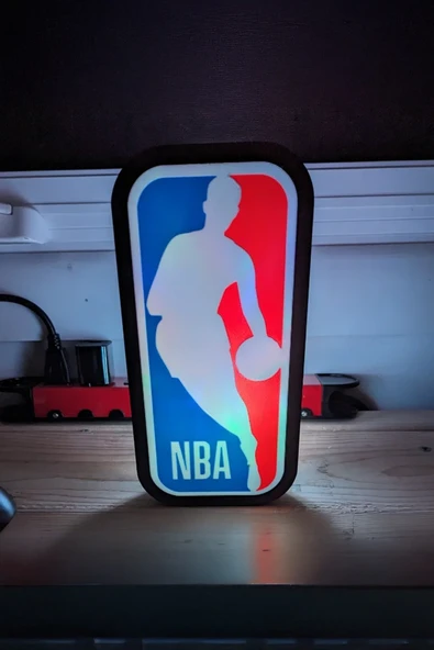 NBA Logo Gece Lambası ürün görseli 1