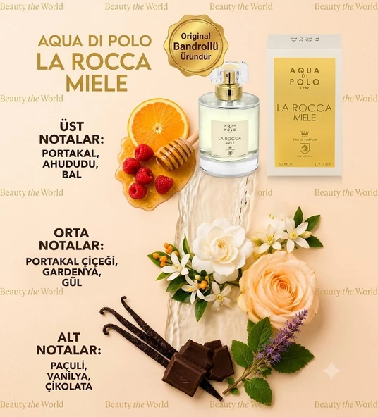 Orijinal Bandrollü La Rocca Miele EDP 50 ml - Bayan Özel Seri ürün görseli 1
