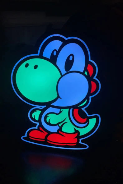 Yoshi Dekoratif Aydınlatma LED Gece Lambası - Resim 3