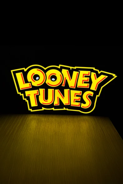Looney Tunes Tasarımlı Dekoratif Aydınlatma (24x14cm) ürün görseli 1