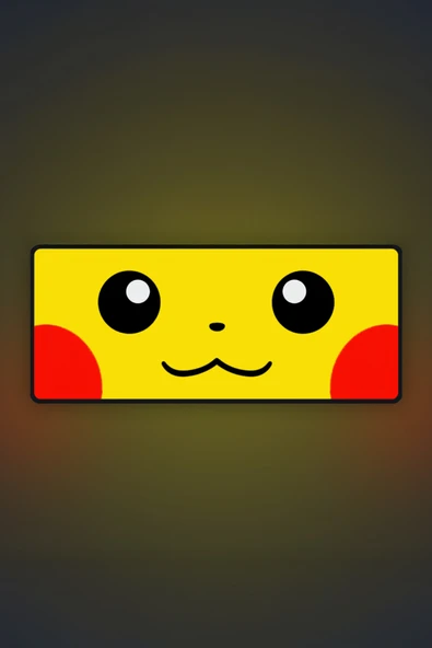Pikachu Tasarımlı Gece Lambası Dekoratif Aydınlatma ürün görseli 1