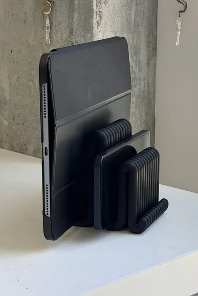 Modern Dikey Laptop Tablet Telefon Standı ürün görseli 1