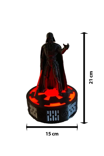 Star Wars Darth Vader Dekoratif LED Aydınlatma - Resim 5