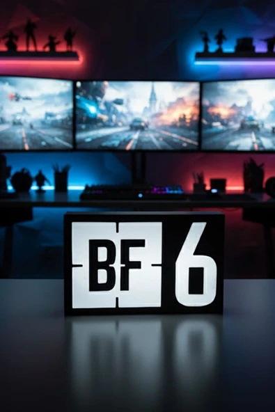 Battlefield 6 BF6 Tasarımlı Gece Lambası Dekoratif Aydınlatma ürün görseli 1