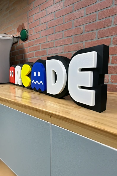 Pac-Man Arcade Tasarımlı Gece Lambası - Resim 3