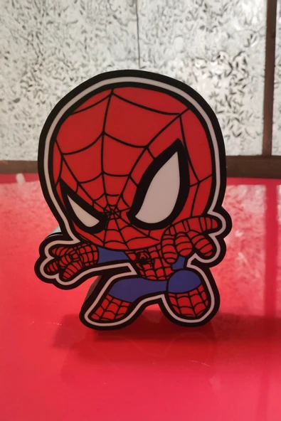 Spider-Man Temalı Dekoratif LED Aydınlatma - Resim 2