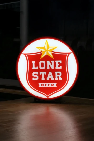 Lone Star Tasarımlı Gece Lambası ürün görseli 1