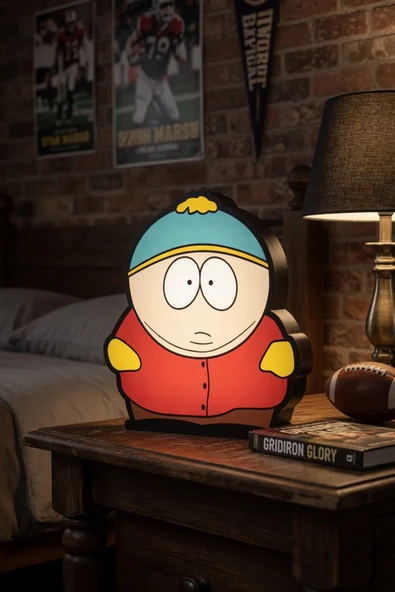 South Park Eric Cartman Tasarımlı Dekoratif Aydınlatma (25x22cm) ürün görseli 1