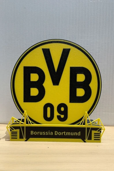Borussia Dortmund BVB Tasarımlı Gece Lambası - Resim 2