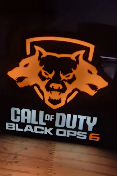 Call Of Duty Black Ops 6 Tasarımlı Gece Lambası ürün görseli 1