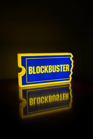 Blockbuster Tasarımlı Dekoratif Aydınlatma (24x13cm) ürün görseli 1