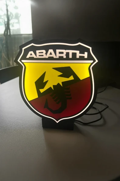 Abarth Dekoratif Aydınlatma LED Gece Lambası ürün görseli 1