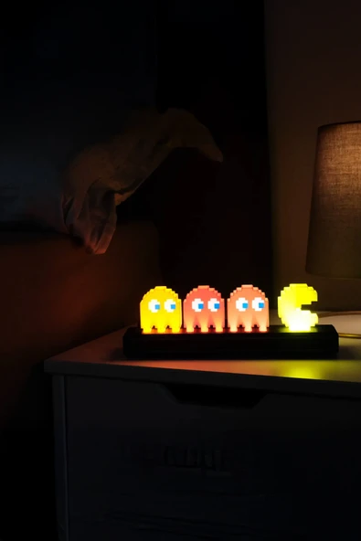 Pac Man Dekoratif Led Aydınlatma ürün görseli 1