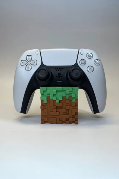 Minecraft Temalı PS5 DualSense Kontrol Cihazı Standı ürün görseli 1