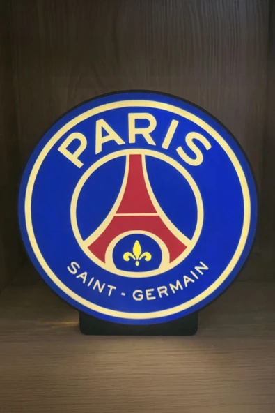 Paris Saint-Germain Tasarımlı Gece Lambası ürün görseli 1