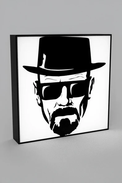 Breaking Bad Heisenberg Dekoratif Aydınlatma LED Gece Lambası ürün görseli 1