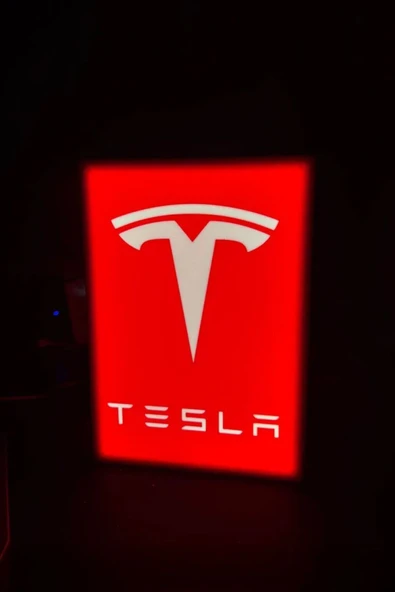 Tesla Tasarımlı Dekoratif Aydınlatma LED Gece Lambası ürün görseli 1