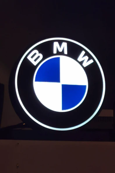 BMW Logolu LED Gece Lambası ürün görseli 1