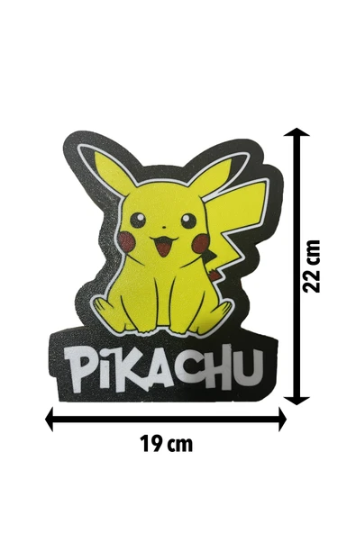 Pikachu Dekoratif LED Aydınlatma - Resim 3