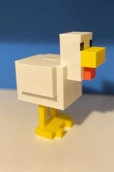 Minecraft Tavuk Tasarımlı Kumbara - Resim 3