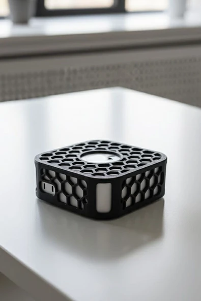 M4 Mac Mini Koruma Kılıfı / Kabı Siyah ürün görseli 1