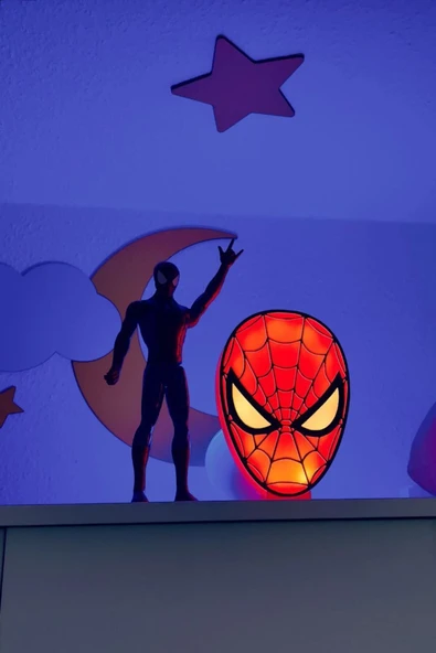 Spider-Man Dekoratif Aydınlatma - Resim 2