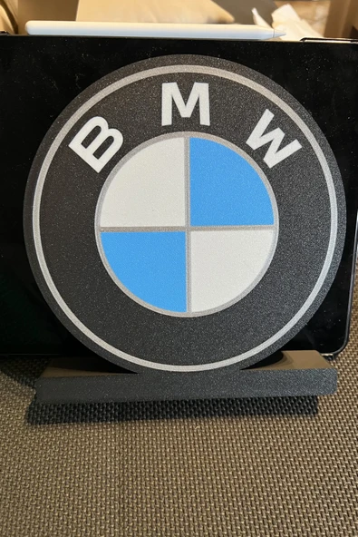 BMW Logolu LED Gece Lambası - Resim 5