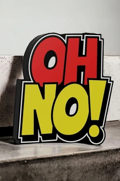 Oh No Tasarımlı Dekoratif Aydınlatma ürün görseli 1