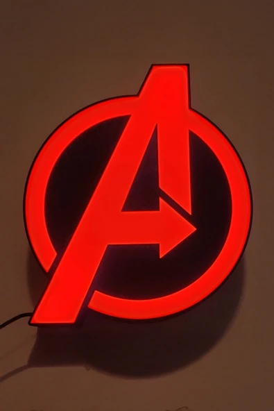 Avengers Tasarımlı Gece Lambası ürün görseli 1