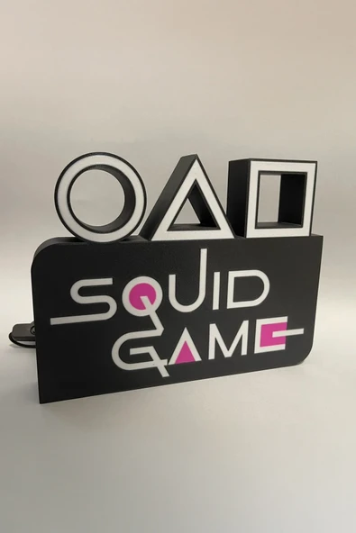 Squid Game Dekoratif LED Aydınlatma - Resim 3