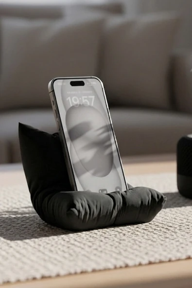 Yastık Tasarımlı Dekoratif Telefon Standı ürün görseli 1