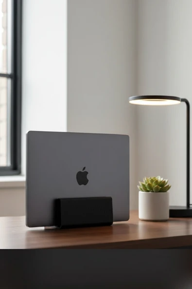 MacBook Pro 14" Uyumlu Dikey Laptop Standı - Resim 2