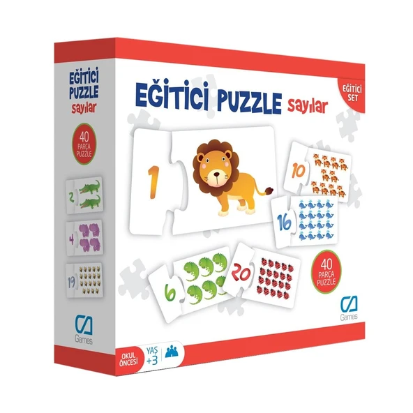 CA.5031 CA Games, Eğitici Puzzle Sayılar ürün görseli 1