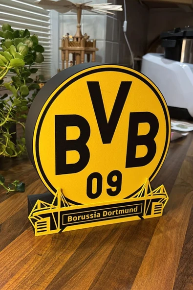Borussia Dortmund BVB Tasarımlı Gece Lambası ürün görseli 1