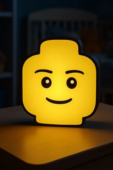 Lego Tasarımlı Dekoratif Aydınlatma Gece Lambası LED ürün görseli 1