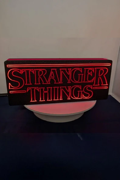 Stranger Things Tasarımlı Gece Lambası ürün görseli 1