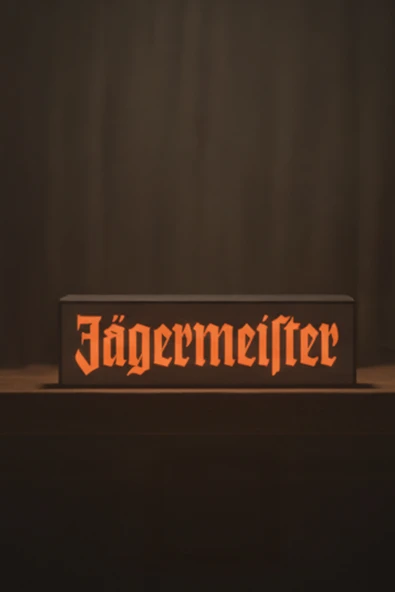 Jagermeister Tasarımlı Dekoratif Aydınlatma LED ürün görseli 1