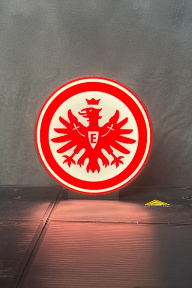 Eintracht Frankfurt Tasarımlı Dekoratif Aydınlatma ürün görseli 1